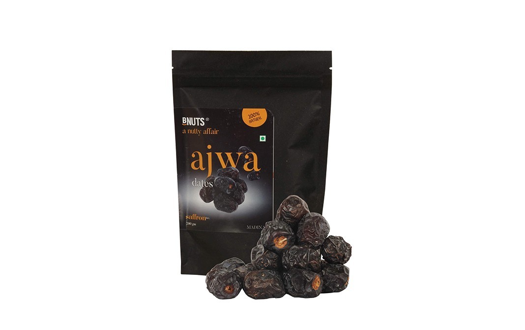 BNuts Ajwa Dates    Pack  200 grams